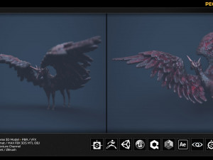 pegauni creature 3Dモデル