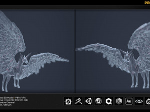 pegauni creature 3Dモデル