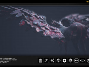 pegauni creature 3Dモデル