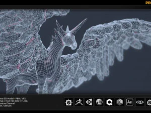 pegauni creature 3D Model