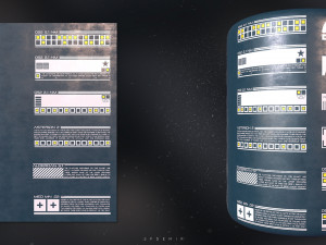 Sfdemir sci-fi decal pack 01 3D Model