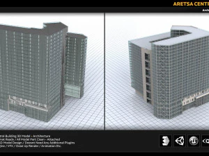 aretsa building 3D Model