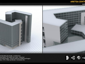 aretsa building 3D Модель