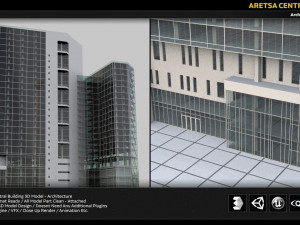 aretsa building 3D Модель