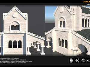 gondor house building 3D Model