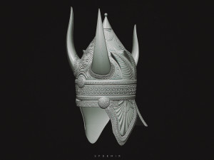 helmet of the sultan 3D Model