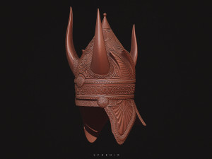 helmet of the sultan 3D Model