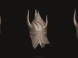 helmet of the sultan 3D Model