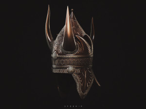 helmet of the sultan 3D Model