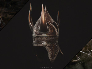 helmet of the sultan 3D Model
