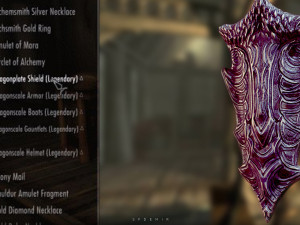 dragonborn shield 3Dモデル