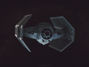 vader spaceship 3D Model