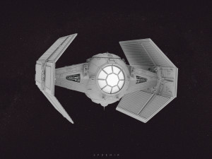 vader spaceship 3D 模型