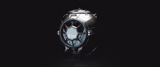 vader spaceship cabinet Modelo 3D .c4d .max .obj .3ds .fbx .stl .blend 