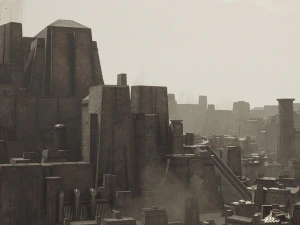 Kitbash des dunes Modèle 3D