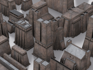 Dune Kitbash Modèle 3D