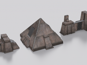 Dune Kitbash Modèle 3D