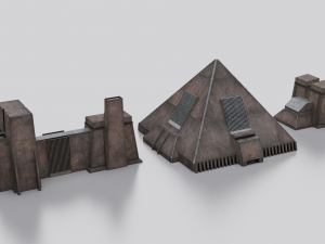 Dune Kitbash Modèle 3D