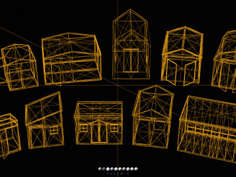 Shed Pack Vol 01 3D Model