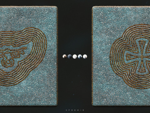 100 Substance Designer Mosaic Generator CG Textures