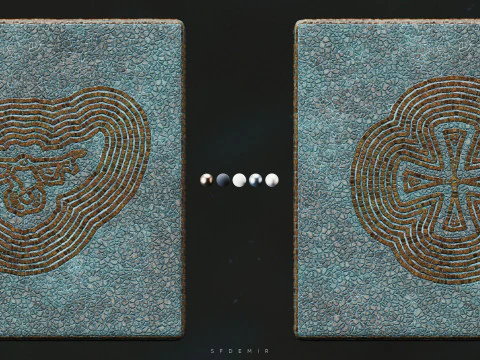 100 Substance Designer Mosaic Generator CG Textures