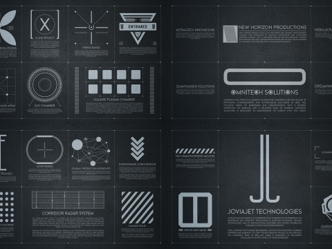 U1 Sci-Fi Alpha Decal Pack CG Textures