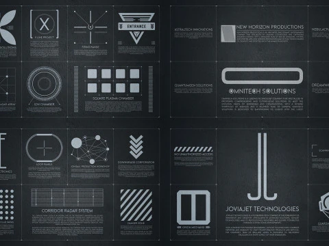 U1 Sci-Fi Alpha Decal Pack CG Textures