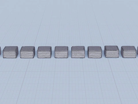 Steinblockpaket Band 01 &ndash; Variante 02 3D Modell