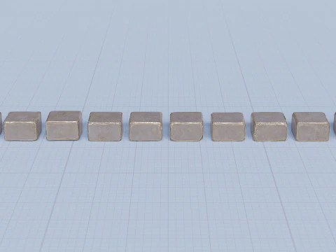 Stone Block Pack Vol 01 - Variant 03 3D Model