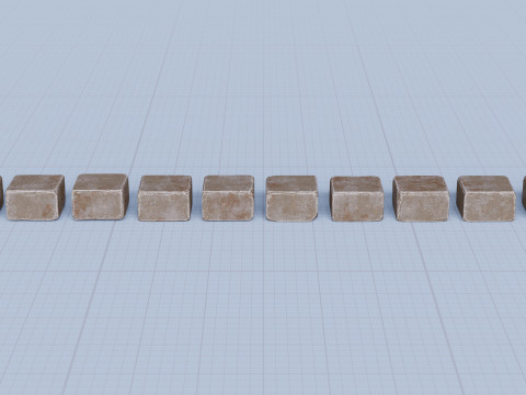 Stone Block Pack Vol 01 - Variant 04 3D-Modell
