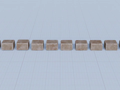 Stone Block Pack Vol 01 - Variant 04 3D Model
