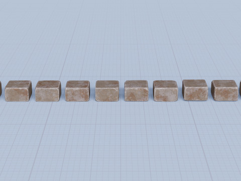 Stone Block Pack Vol 01 - Variant 04 3D-Modell