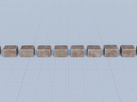 Stone Block Pack Vol 01 - Variant 04 3D Model