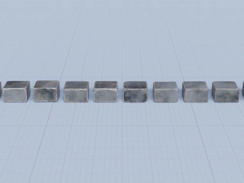 Stone Block Pack Vol 01 - Variant 05 3D Model