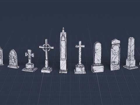 Graveyard Pack Vol 01 - Variant 03 3D-Modell