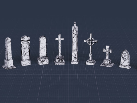 Graveyard Pack Vol 01 - Variant 03 3D-Modell