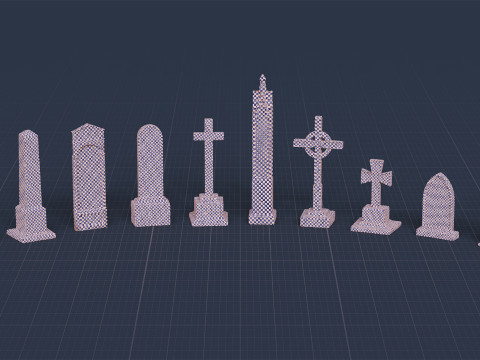 Graveyard Pack Vol 01 - Variant 03 3D-Modell