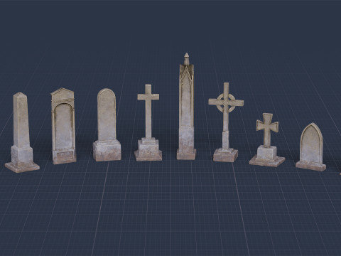 Graveyard Pack Vol 01 - Variant 03 3D-Modell