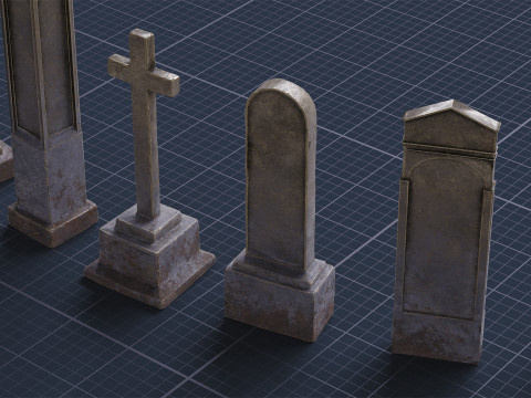 Graveyard Pack Vol 01 - Variant 03 3D-Modell