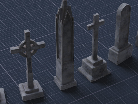 Graveyard Pack Vol 01 - Variant 05 3D मॉडल