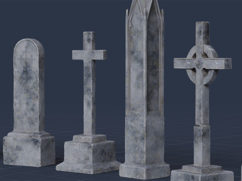 Graveyard Pack Vol 01 - Variant 05 3D मॉडल