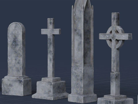 Graveyard Pack Vol 01 - Variant 05 3D Model
