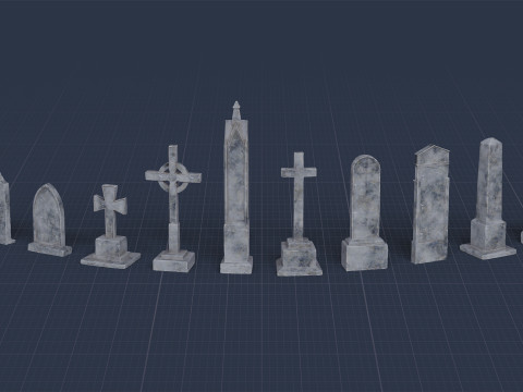 Graveyard Pack Vol 01 - Variant 05 3D मॉडल