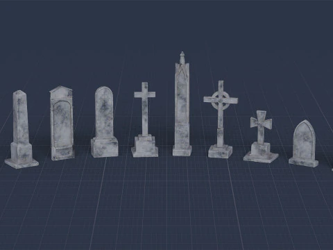 Graveyard Pack Vol 01 - Variant 05 3D Model