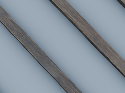 Wooden Plank Pack Vol 01 3D Model
