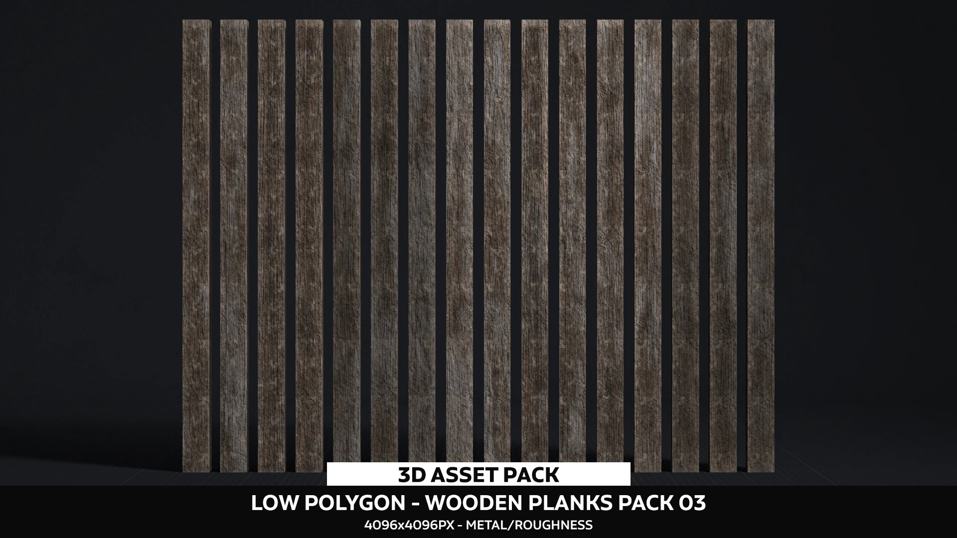 Wooden Planks Pack 03 3D Model .c4d .max .obj .3ds .fbx .stl .blend 