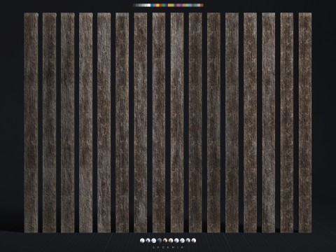 Wooden Planks Pack 03 3Dモデル