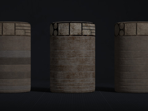 Wood Trim Sheet 01 CG Texturen