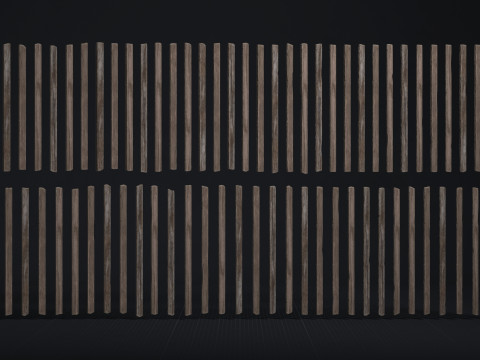 Wooden Planks Pack 02 - High-Quality Wooden Plank Meshes 3Dモデル
