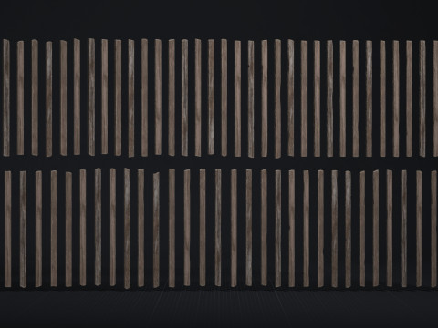 Wooden Planks Pack 02 - High-Quality Wooden Plank Meshes 3Dモデル